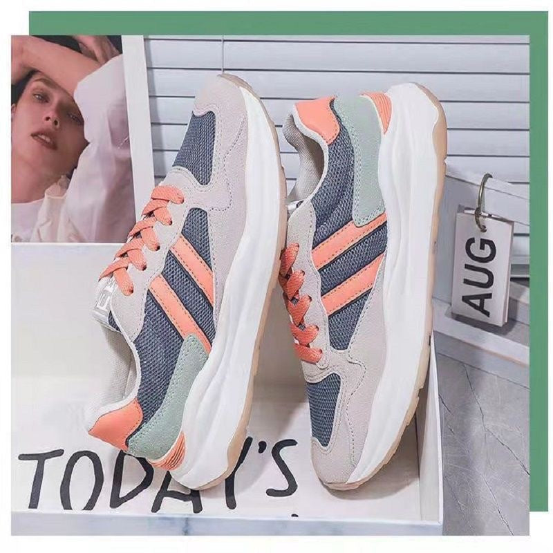 Damen Sneaker Atmungsaktiv Stoßdämpfend Modern