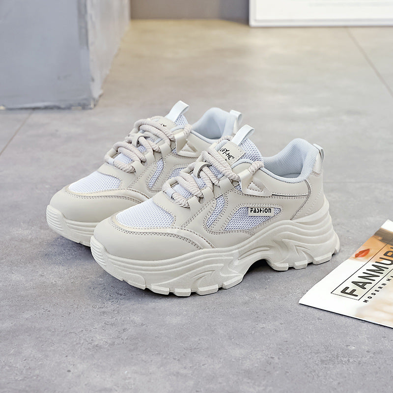 Damen Sneaker Chunky atmungsaktiv mit dämpfender Sohle