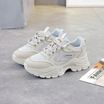 Damen Sneaker Chunky atmungsaktiv mit dämpfender Sohle