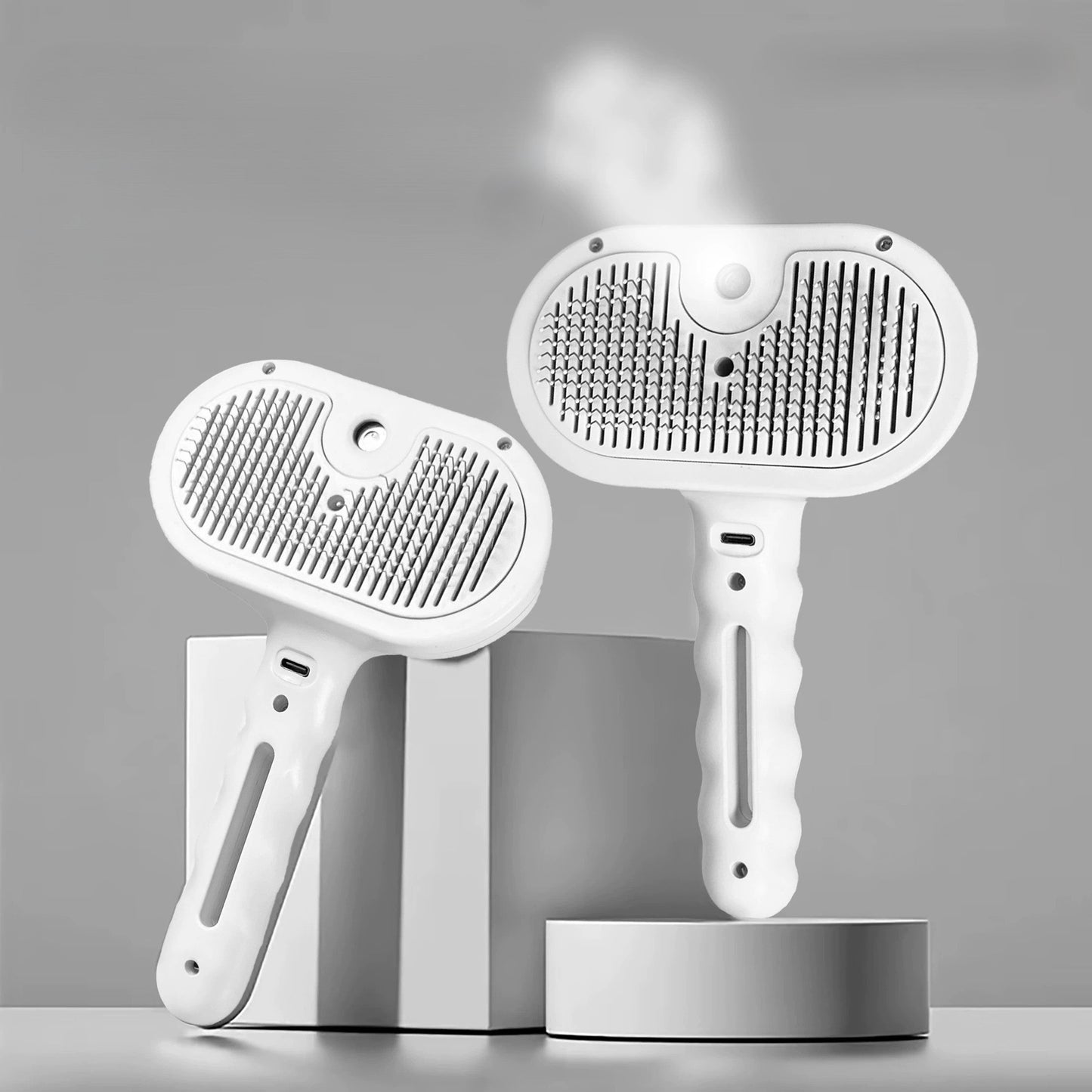Haustierbürste Dampf Spray Pflege Set Frisch