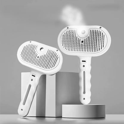 Haustierbürste Dampf Spray Pflege Set Frisch
