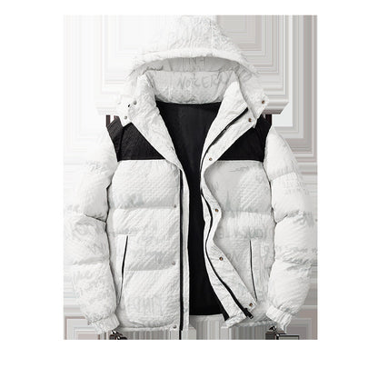 Herren Winterjacke Isoliert Warm mit Innenfutter Modern