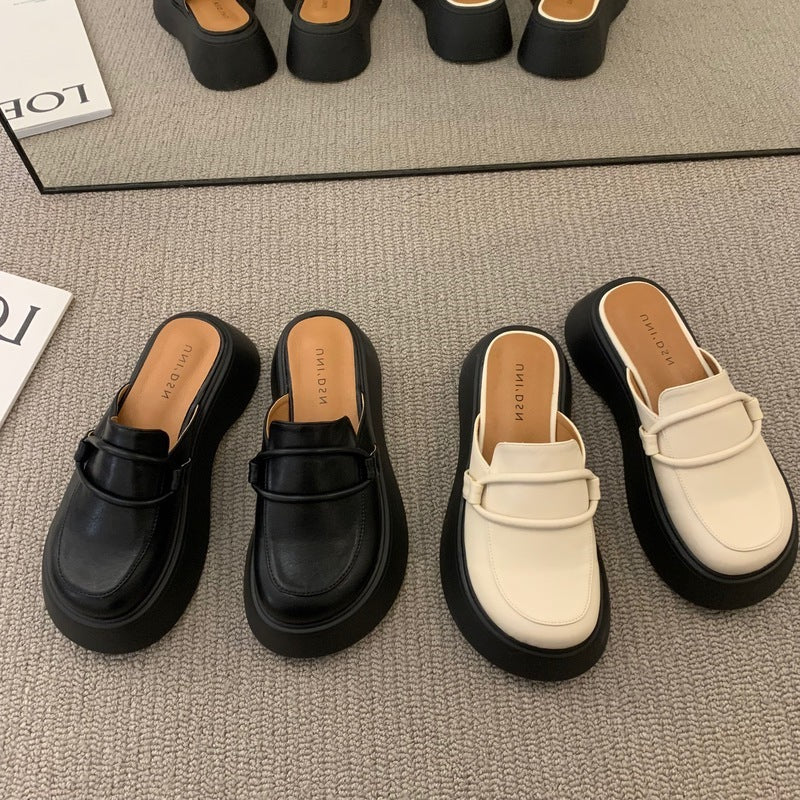 Damen Mokassins Elegant Schnalle Bequem