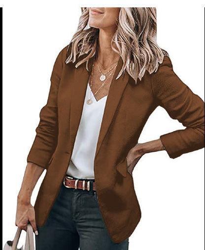 Elegante Damen Blazerjacke Modern mit Struktur