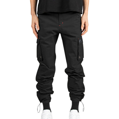 Herren Jogginghose Sportlich Cargo Hose Mit Vielen Taschen - BerlinGlamour