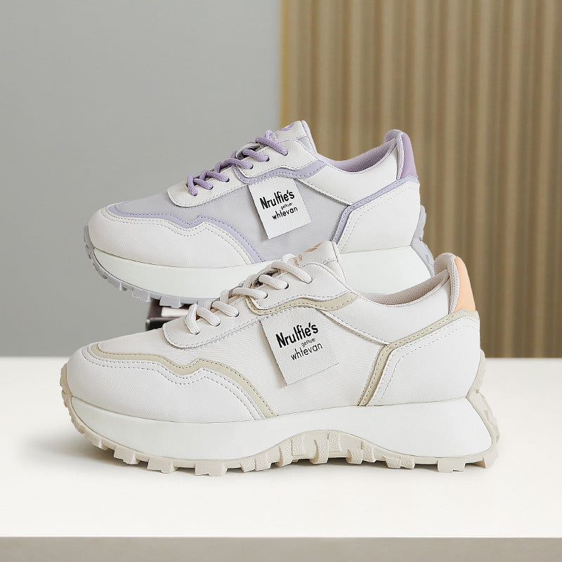 Damen Sneaker Chunky Bequem Stoßdämpfend Trendy