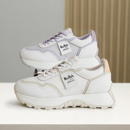 Damen Sneaker Chunky Bequem Stoßdämpfend Trendy