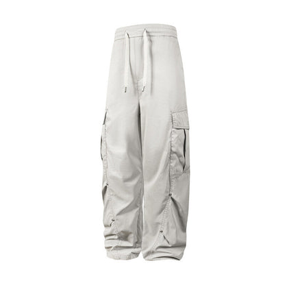 Herren Cargo-Hose Oversized mit Seitentaschen Bequem - BerlinGlamour