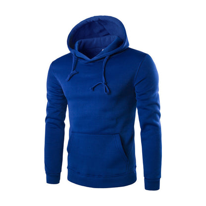 Herren Hoodie Übergroß Kängurutasche Großmaschen Pullover