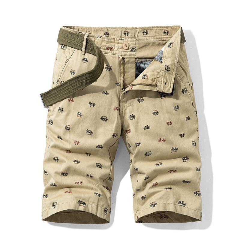 Herren Cargo Shorts Trendig Mit Verstellbarem Bund - BerlinGlamour