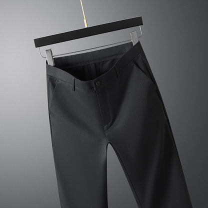 Herren Businesshose Elegant Slim Fit mit Gummizug