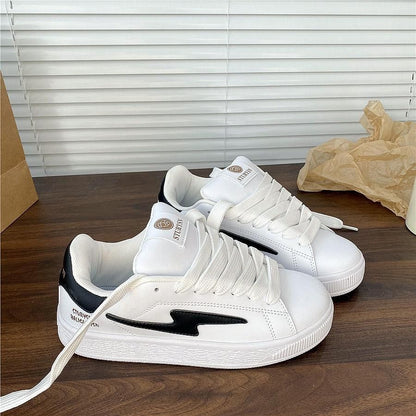 Damen Sneaker Stylisch Kontrastdesign Weich - BerlinGlamour