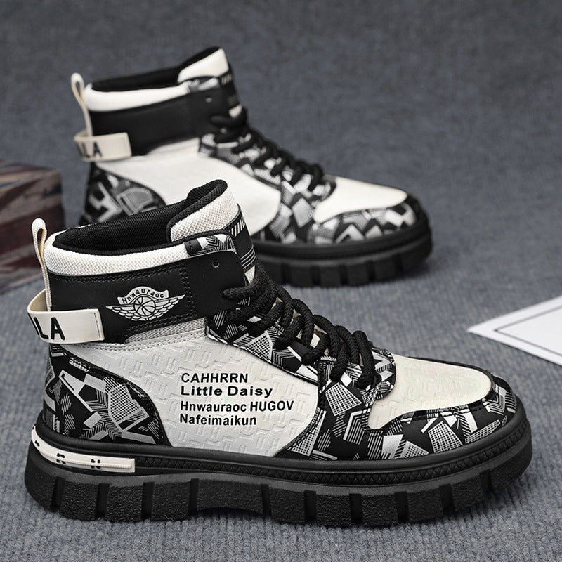 Damen Sneaker Geometrisches Muster Strapazierfähig