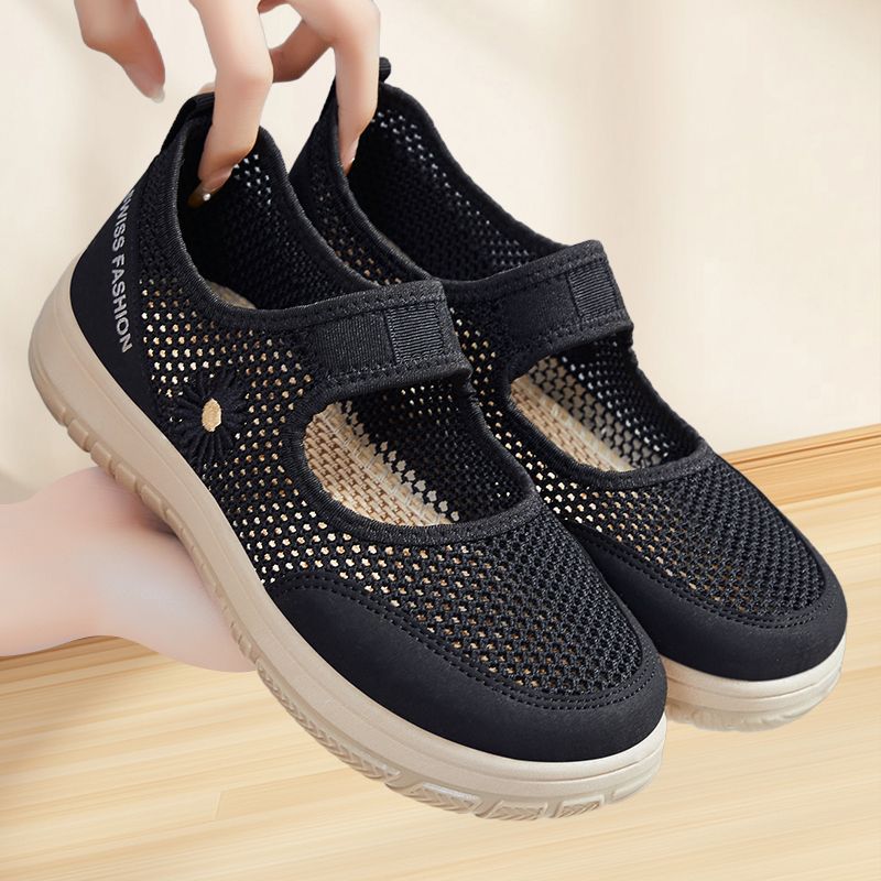 Damen Freizeitschuhe Bequem Luftig Verstellbar