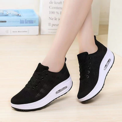 Damen Sport Sneaker Luftpolster atmungsaktiv