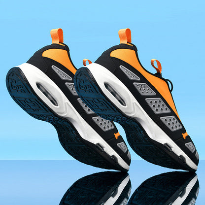 Damen Sneaker Sportlich Atmungsaktiv Anti-Rutsch Sohle