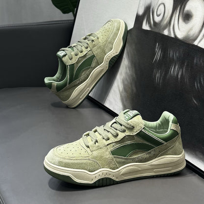 Damen Sneaker Sportlich Wildleder Sohle Dämpfend