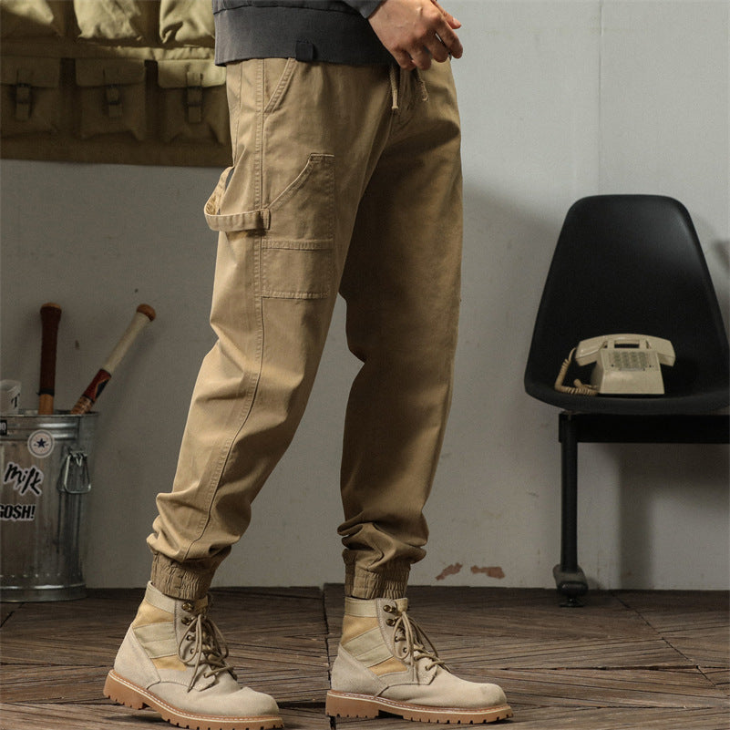 Herren Utility-Hose Stretchbein mit Taschen Modern - BerlinGlamour