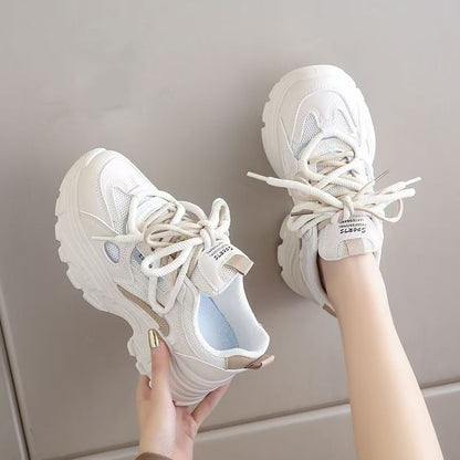 Damen Sportsneaker Bequem Atmungsaktiv Laufschuhe