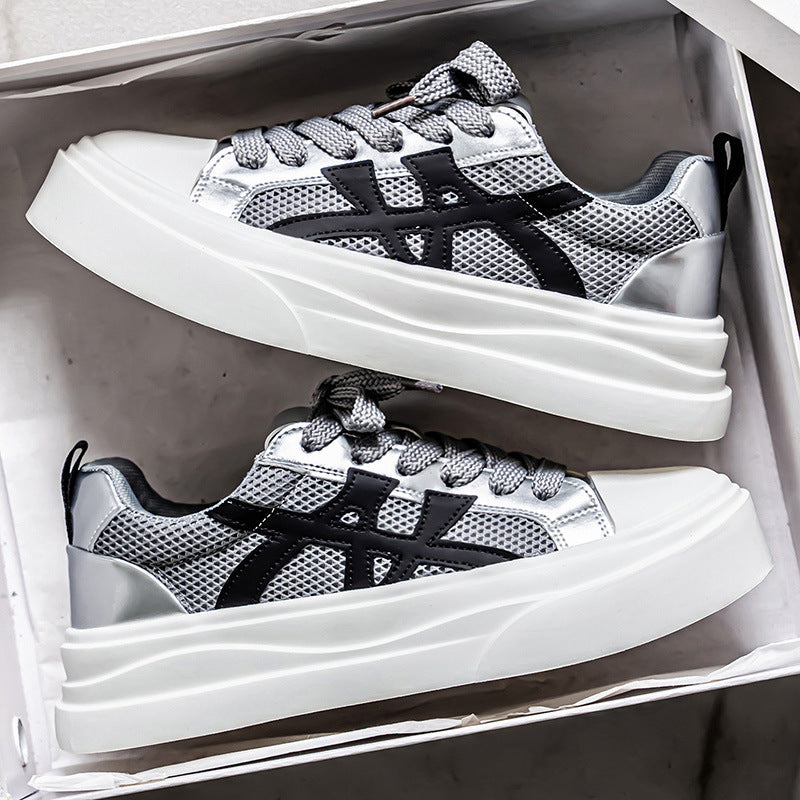Damen Sneaker Hochplateau Schuhe Trendy Mode
