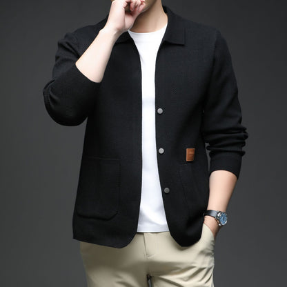 Herren Strickjacke Klassisch Leicht Modisch