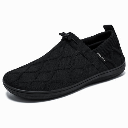 Damen Freizeitschuhe Bequem Slip-On Atmungsaktiv Elastisch