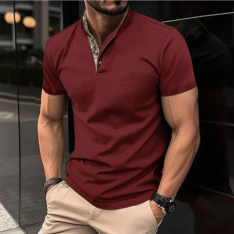 Herren Poloshirt Kurzarm Modern mit Kragen - BerlinGlamour