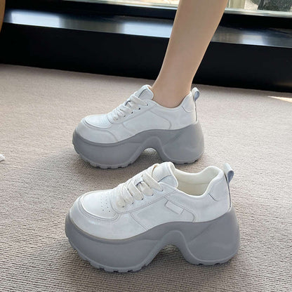 Damen Sneaker Sportlich Chunky atmungsaktiv Gepolstert - BerlinGlamour