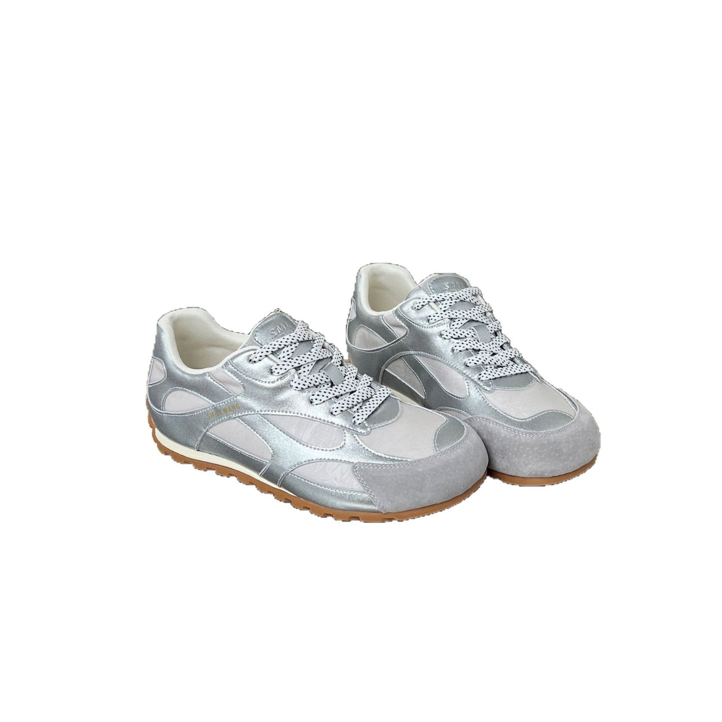 Damen Sneaker Sportlich mit Wildleder und Dämpfung