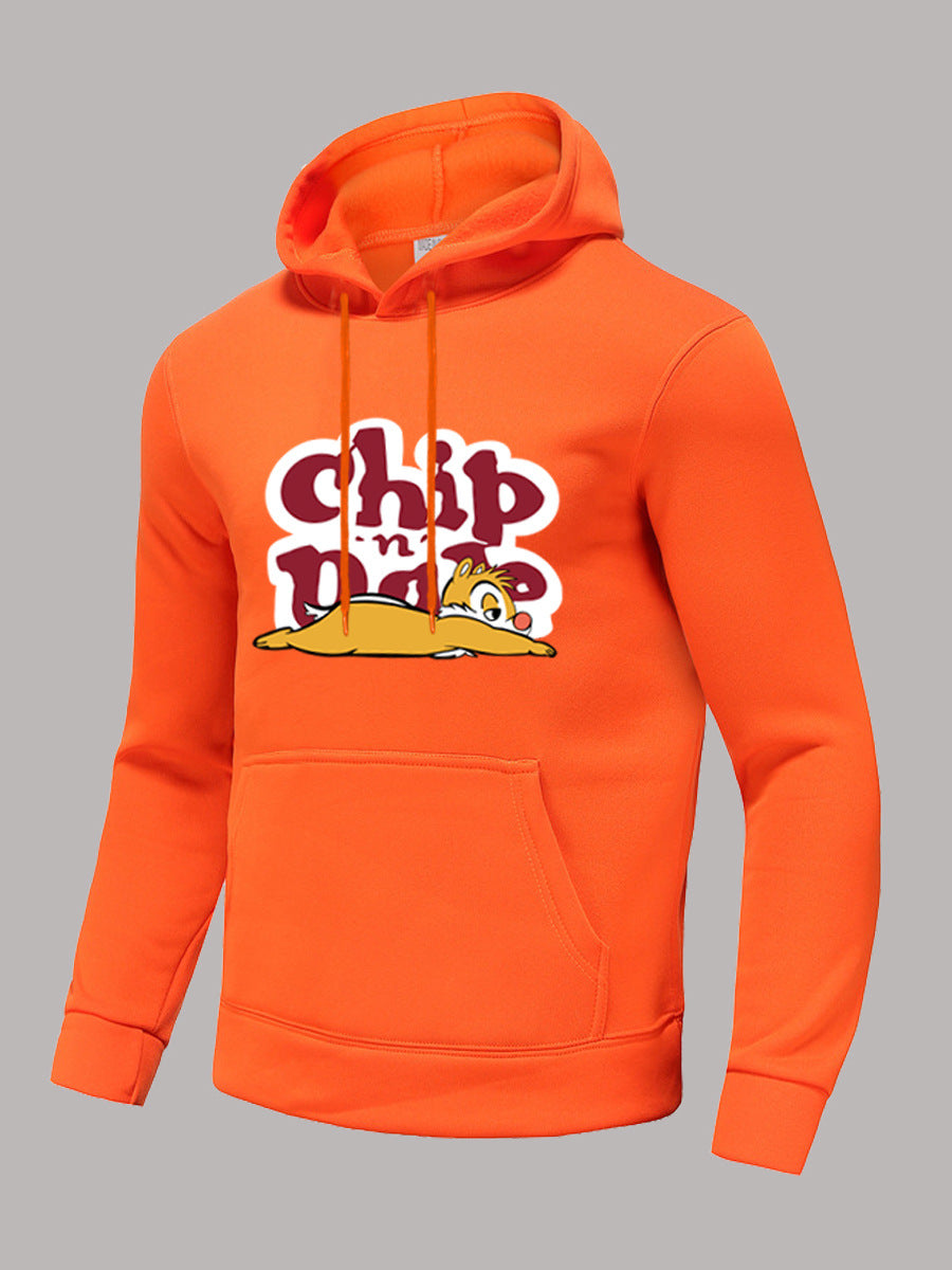 Herren Hoodie mit coolem Cartoon Motiv Berlin Style
