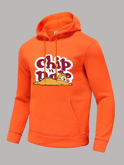 Herren Hoodie mit coolem Cartoon Motiv Berlin Style