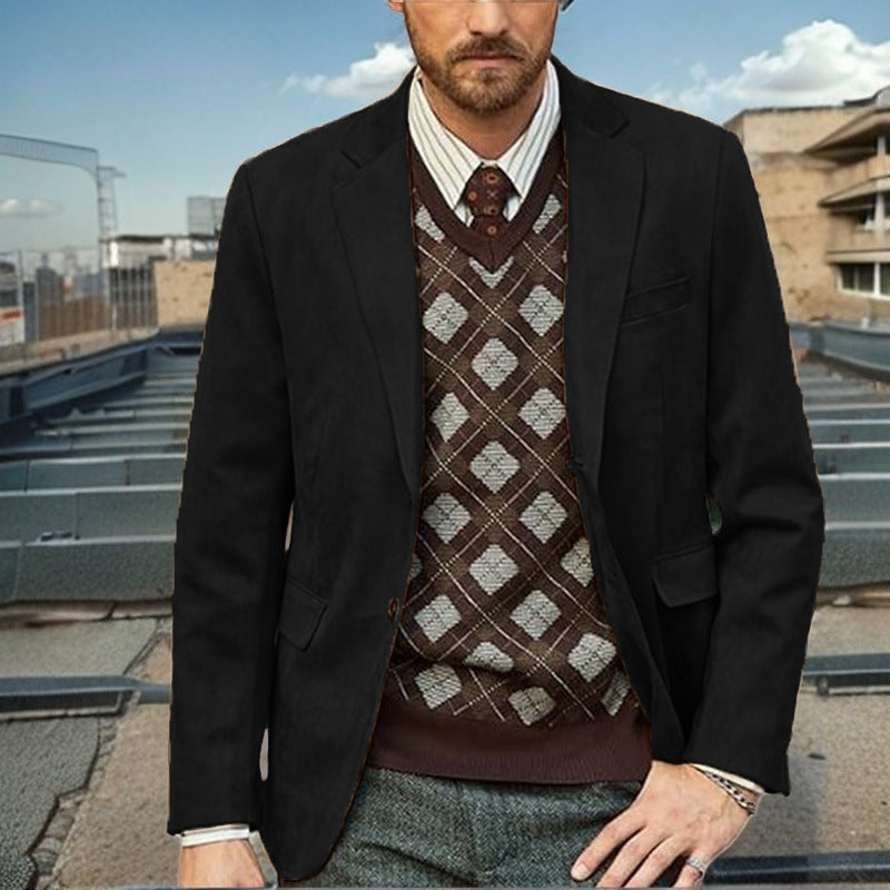 Herren Blazer Anzug Modern aus feiner Wolle