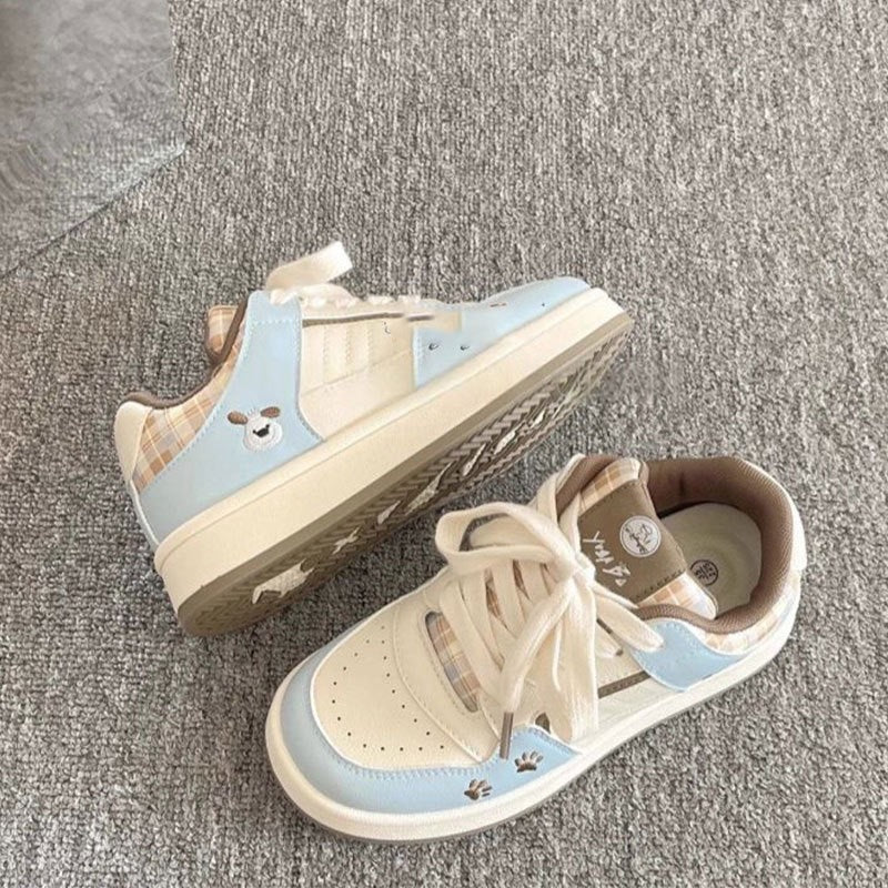 Damen Sneaker Sportlich Tiermuster Trendy Schuhe