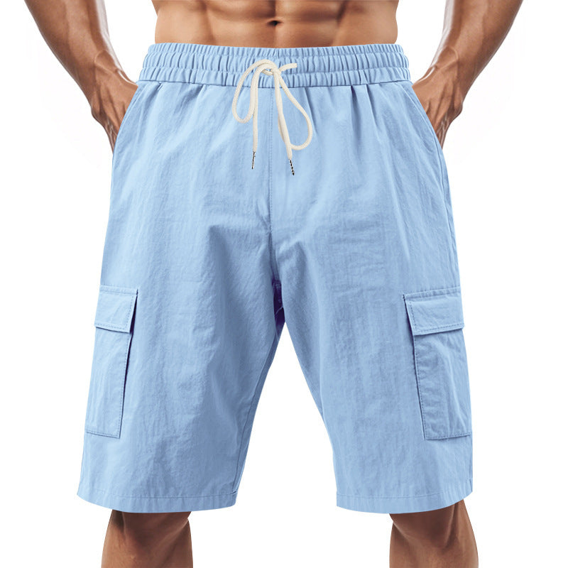 Herren Cargo Shorts Bequem Praktisch Mit Seitentaschen
