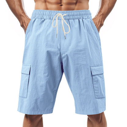 Herren Cargo Shorts Bequem Praktisch Mit Seitentaschen