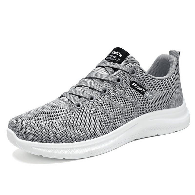 Damen Sneaker Atmungsaktiv Komfort Mesh Weißen
