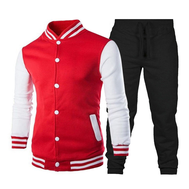 Herren Sportset Jogginghose Jacke Komfort Set - BerlinGlamour