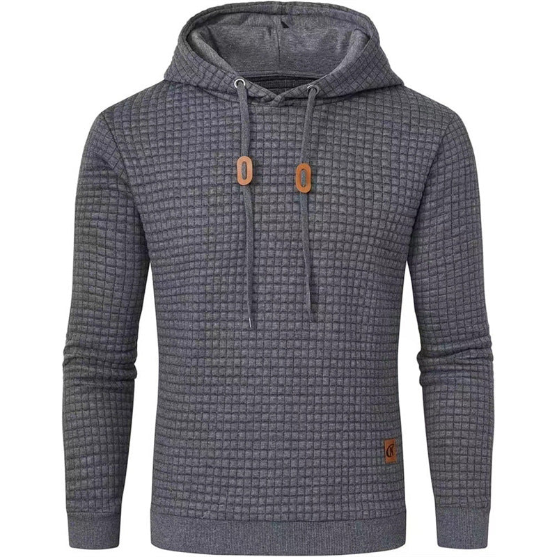 Herren Kapuzensweater Strukturiert Modern Urban Style