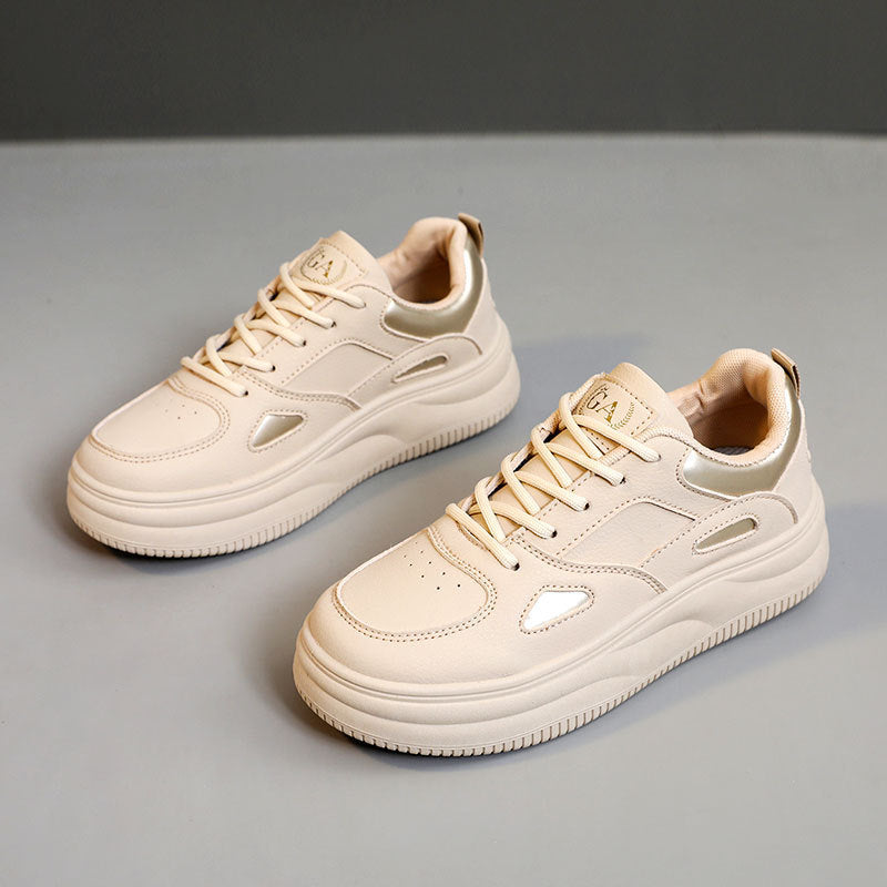 Damen Sneaker Laufsohle Weich Atmungsaktiv Modisch
