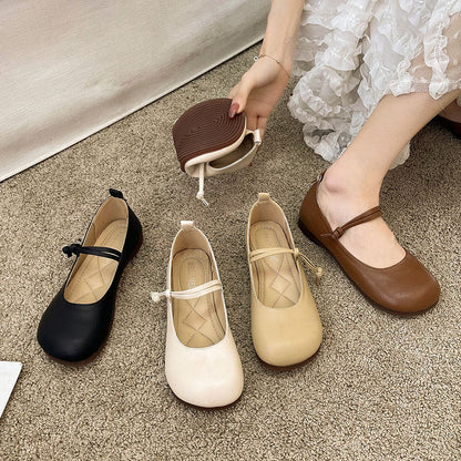 Damen Ballerinas Bequem Elegante Weiche Innensohle - BerlinGlamour