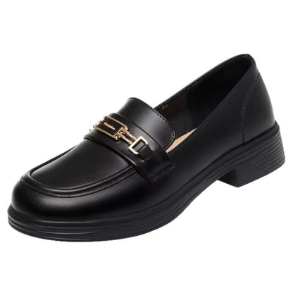 Damen Mokassins Elegant mit Schnalle Modern Schuhe