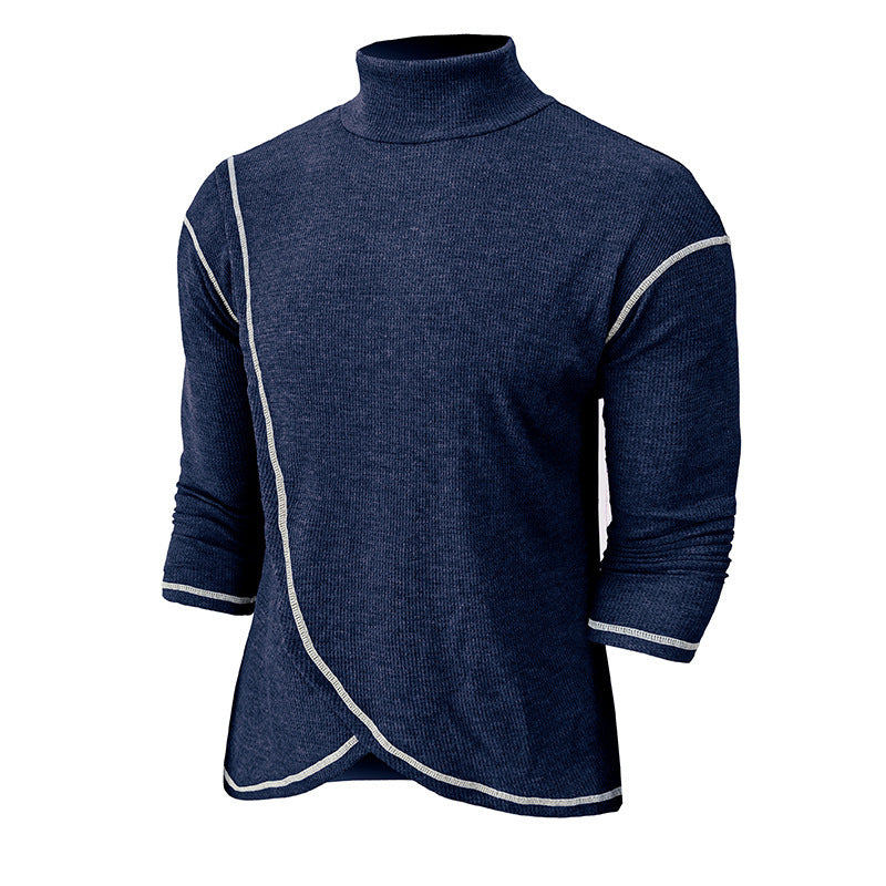 Herren Rollkragenpullover Modern Slim Fit
