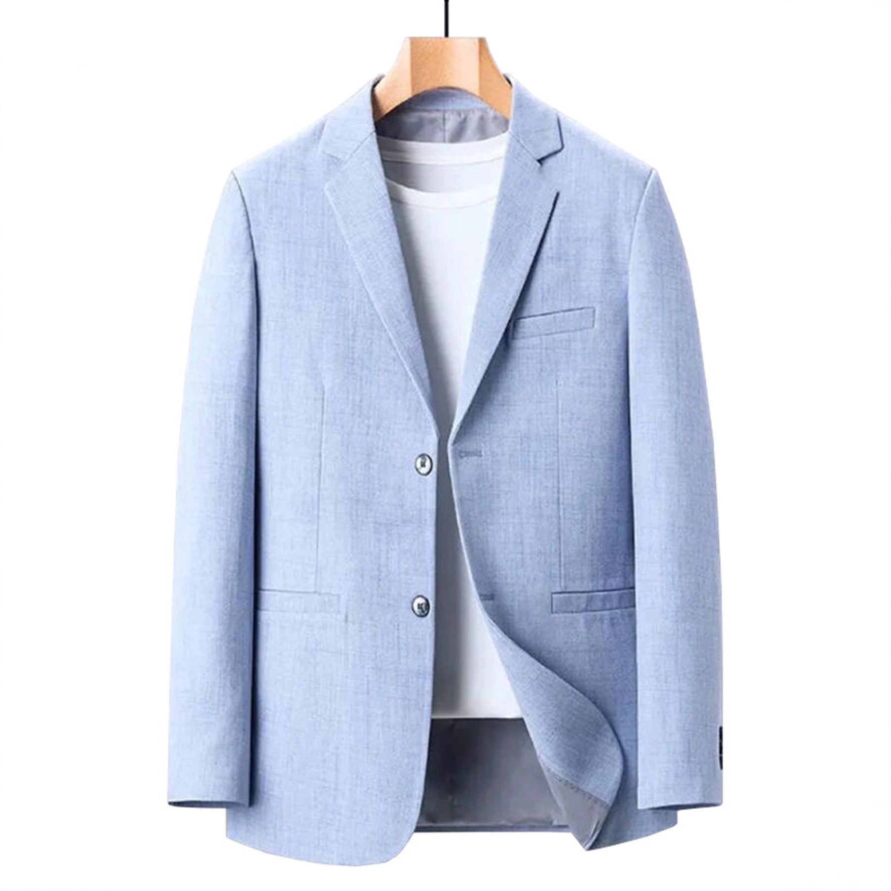 Herren Blazer Slim Fit Leicht Gefüttert Klassisch - BerlinGlamour