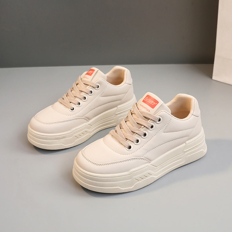 Damen Sneaker Plattform Sportlich Robust