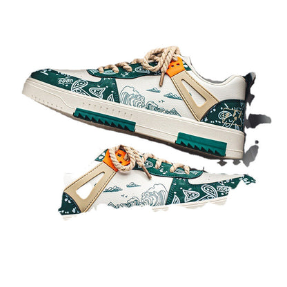 Modische Damen Sneaker Trendy Sportlich
