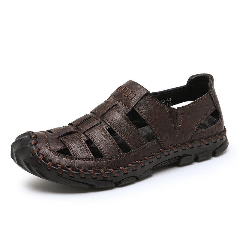 Herren Sandalen atmungsaktiv Rutschfest Sommer