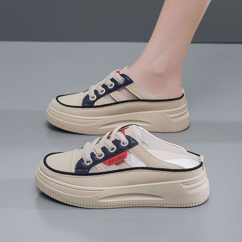 Damen Sneaker Plateau Komfortabel Trendy Heidi Schuhe