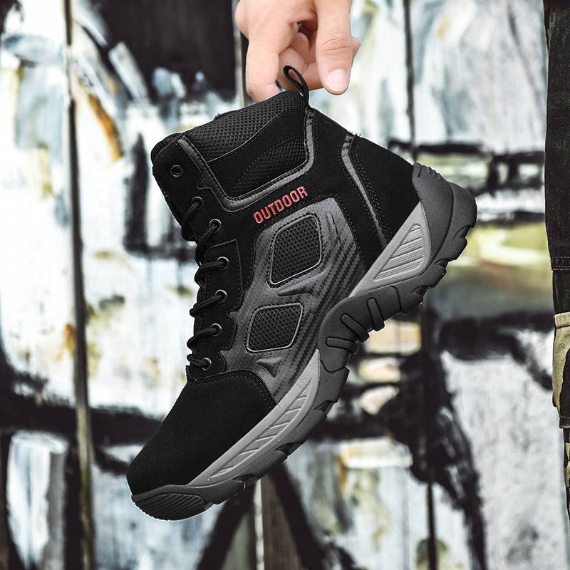 Herren Outdoor-Stiefel Wasserfest Atmungsaktiv Membran - BerlinGlamour