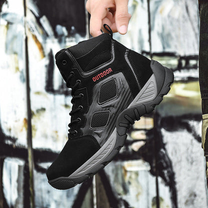 Herren Outdoor-Stiefel Wasserfest Atmungsaktiv Membran - BerlinGlamour