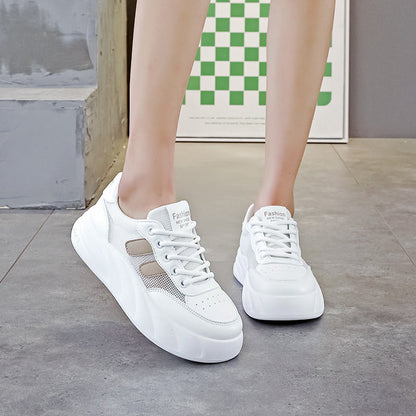 Damen Sneaker Leicht Laufsohle Bequem Trendy